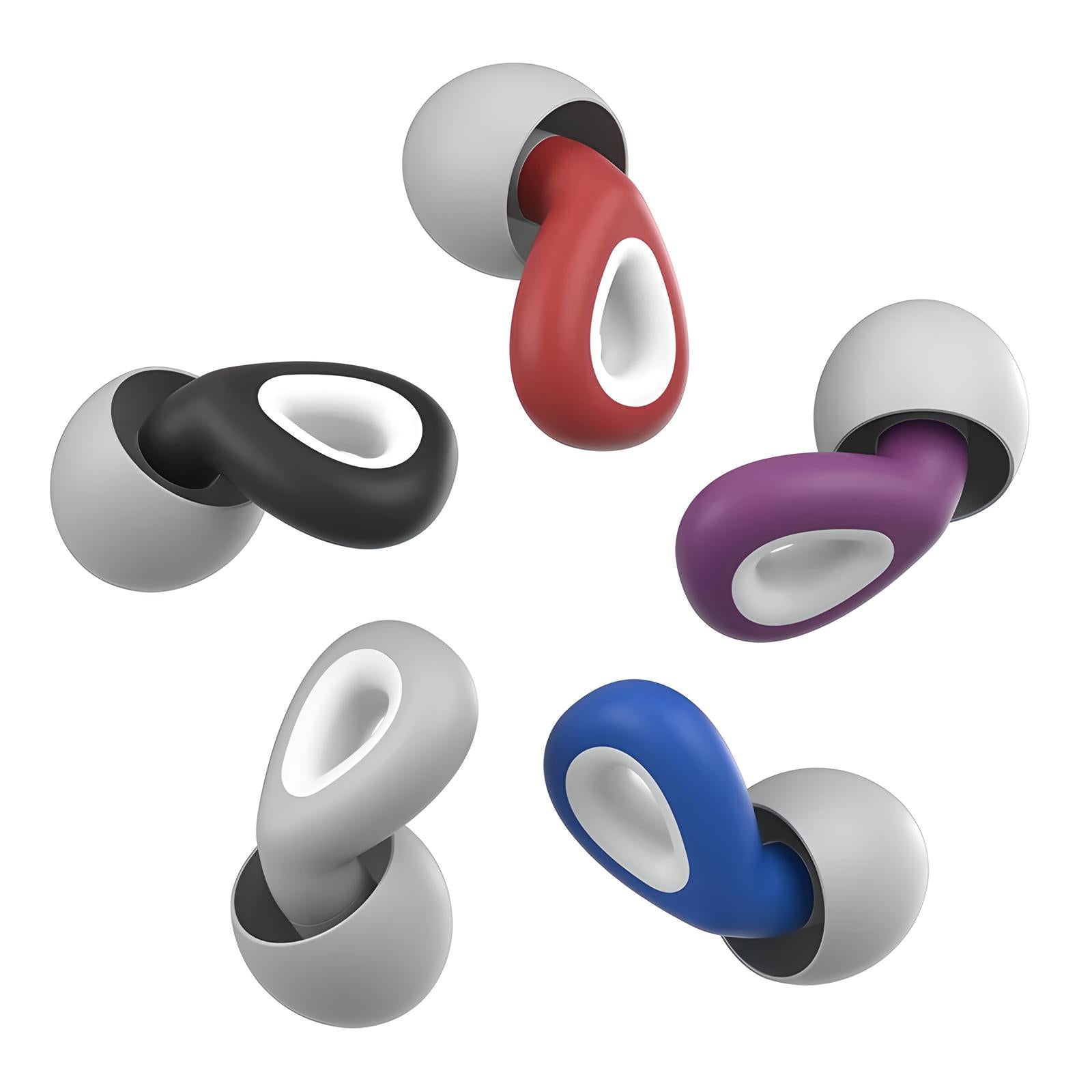 Noise-Cancelling Travel Earplug Set