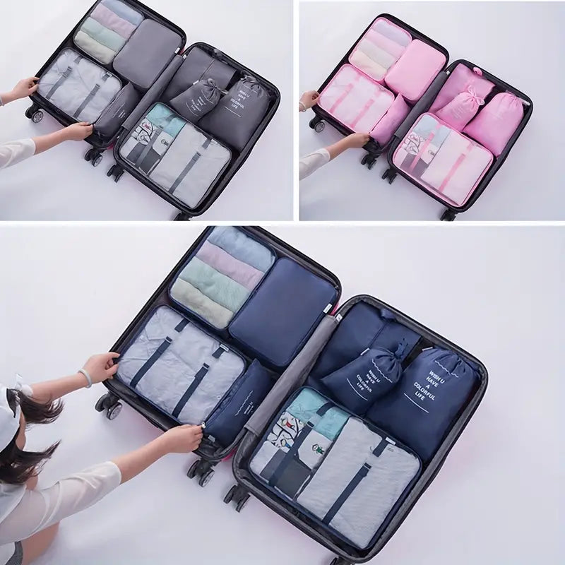 Easy-Pack Travel Cubes | 8 Pack