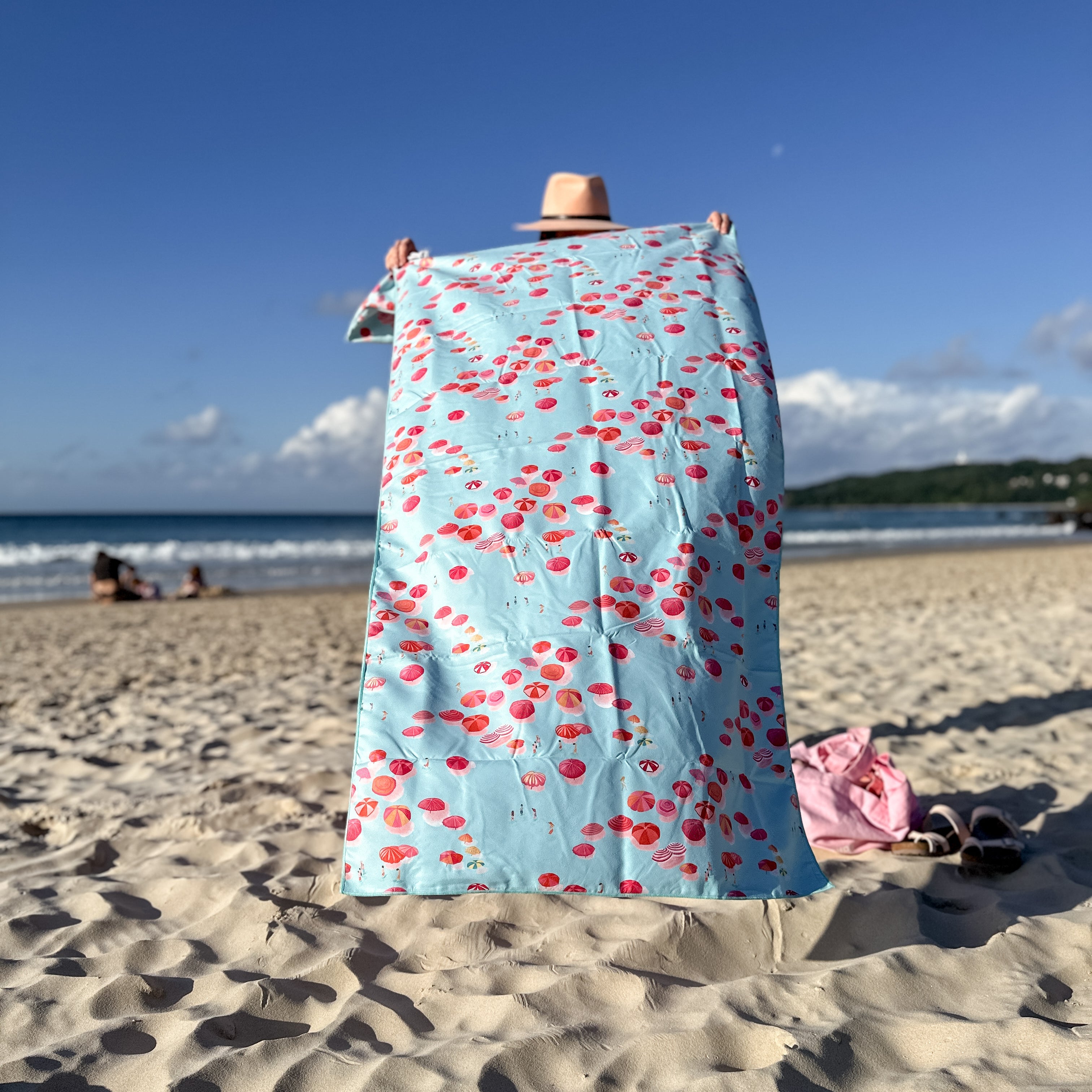 Artist Travel Towel | Umbrella Design